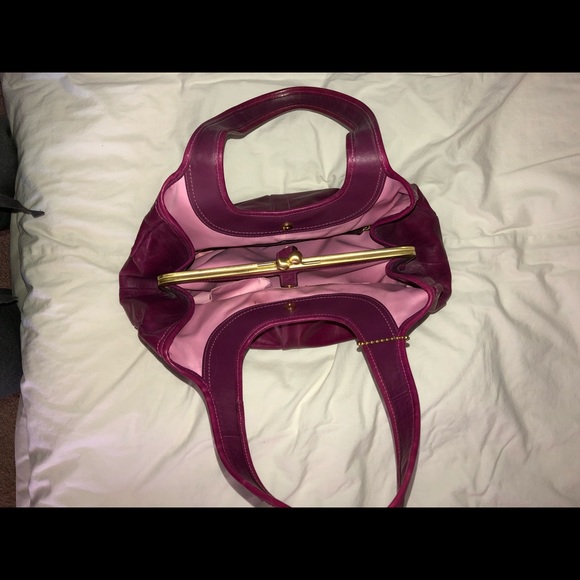 Coach Leather Handbag - Picture 3 of 4
